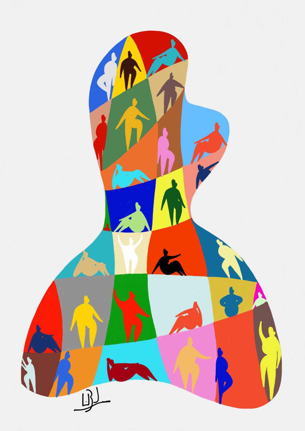 Lionel Borla - Unité-Humanité, 2019